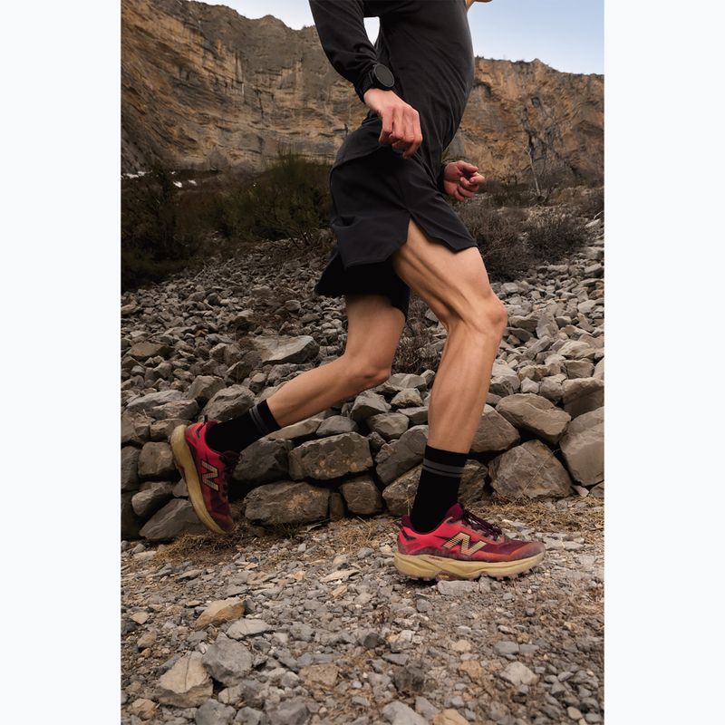 Pánske bežecké topánky New Balance Rebel Trail V1 maple/neo flame 9