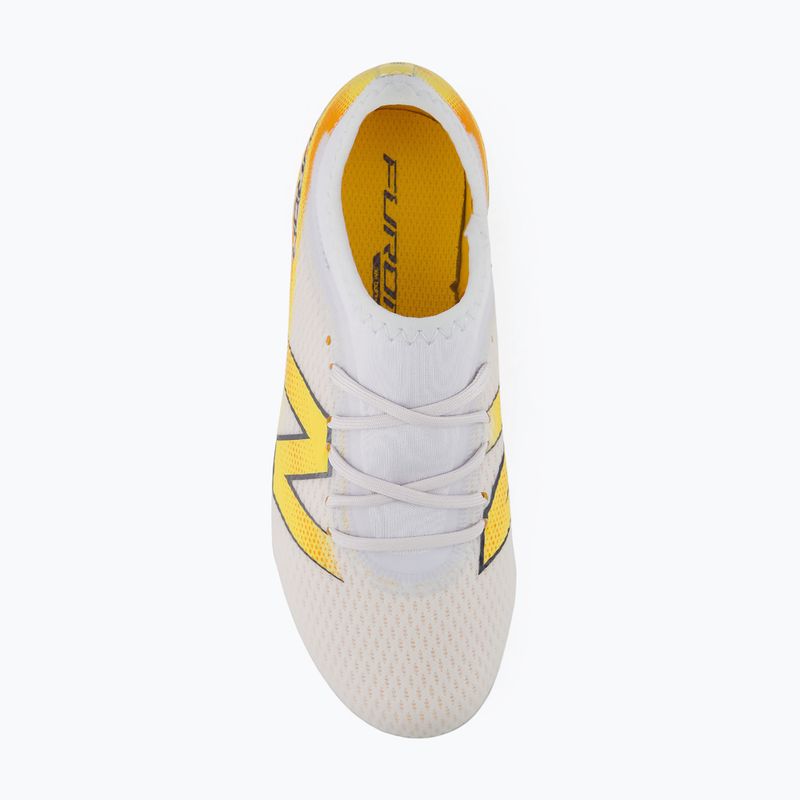 Detské kopačky New Balance Furon Team V9 FG fresh air/satsuma orange 2