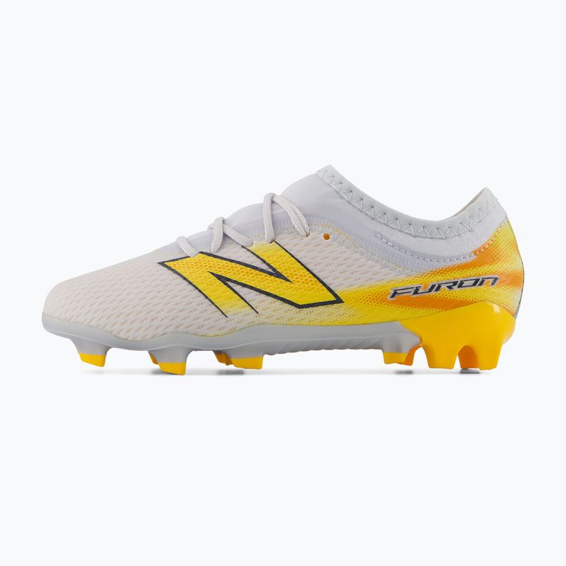 Detské kopačky New Balance Furon Team V9 FG fresh air/satsuma orange 3