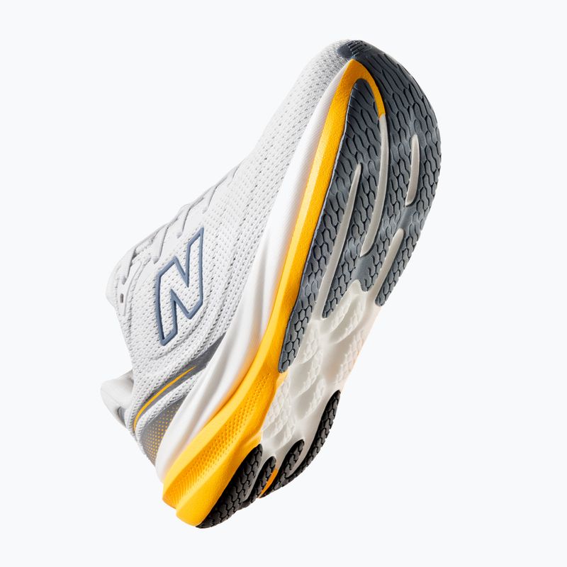Pánske bežecké topánky New Balance 1080's V15 white/satsuma orange 2