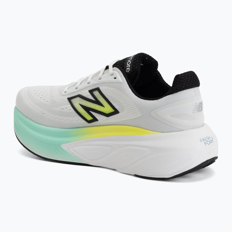 Pánske bežecké topánky New Balance Fresh Foam More V6 white/bright mint 3
