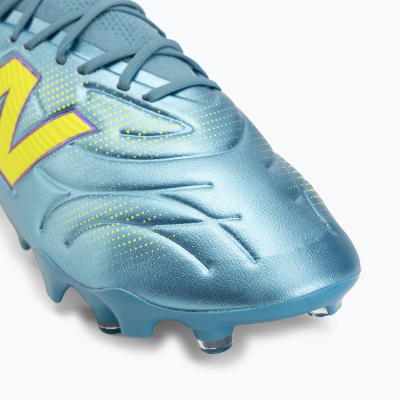 Kopačky New Balance Tekela Team Low V5 FG metallic blue/alkaline green/team navy 7