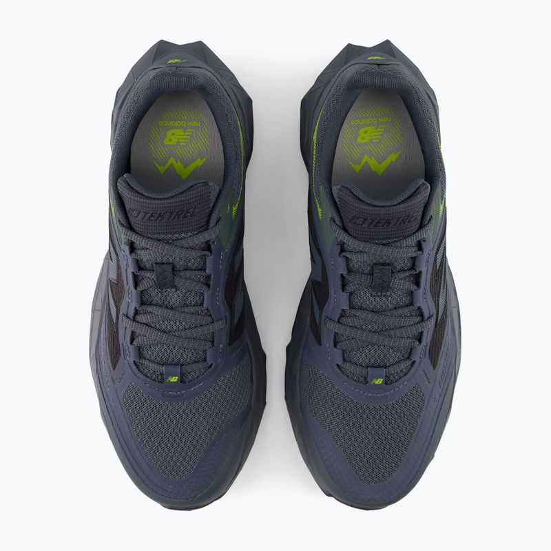 Pánske bežecké topánky New Balance Tektrel Utility V1 titanium/alkaline green 5