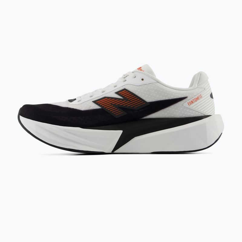 Pánske bežecké topánky New Balance FuelCell Rebel V5 white/neo flame 3