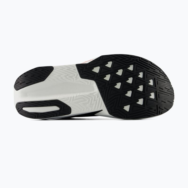 Pánske bežecké topánky New Balance FuelCell Rebel V5 white/neo flame 4