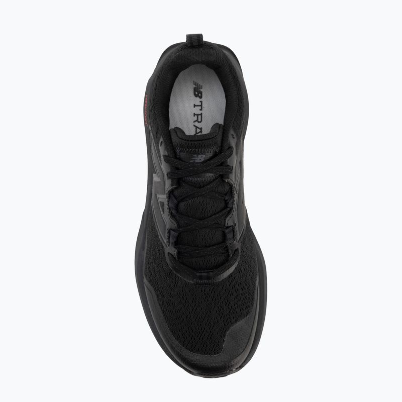 Pánske bežecké topánky New Balance Fresh Foam Garoe V2 black/dark night/neo flame 5