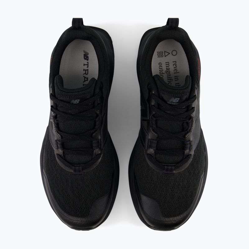Pánske bežecké topánky New Balance Fresh Foam Garoe V2 black/dark night/neo flame 5