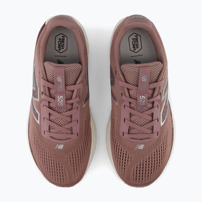 Dámske bežecké topánky New Balance Fresh Foam 520's V9 pebble/fast track/silver metallic 5