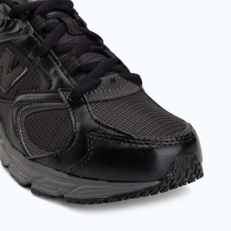 Topánky New Balance 408's V1 black/black cement/black metallic 7