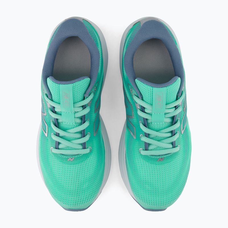 Dámske bežecké topánky New Balance 411's V4 bright mint/zinc blue/silver metallic 5
