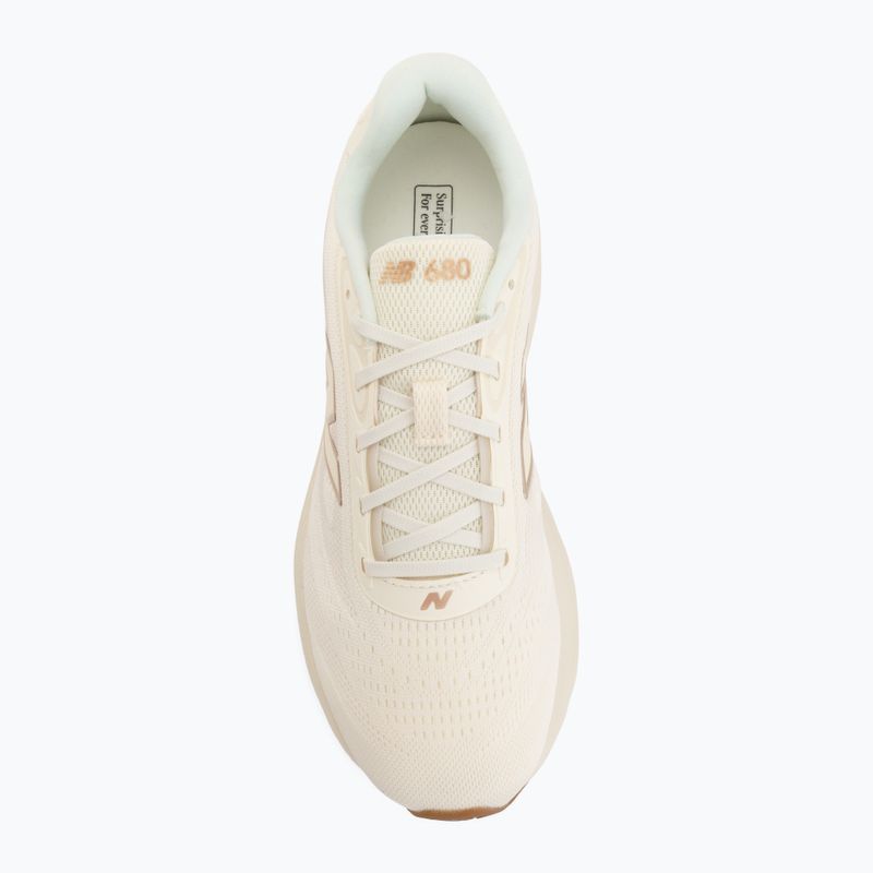 Dámske bežecké topánky New Balance Fresh Foam 680's V9 beige 5