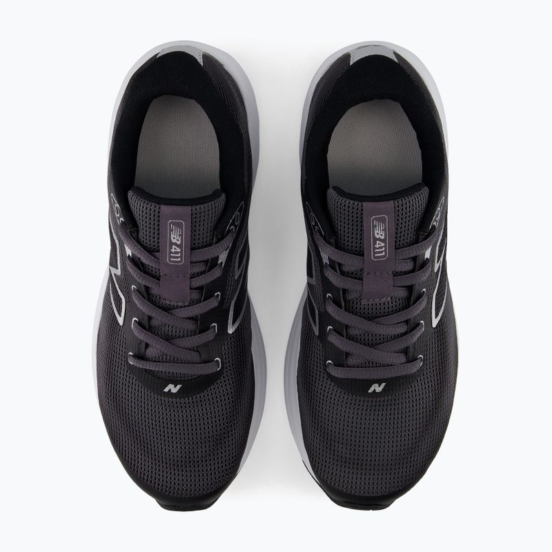 Dámske bežecké topánky New Balance 411's V4 black/magnet/silver metallic 5