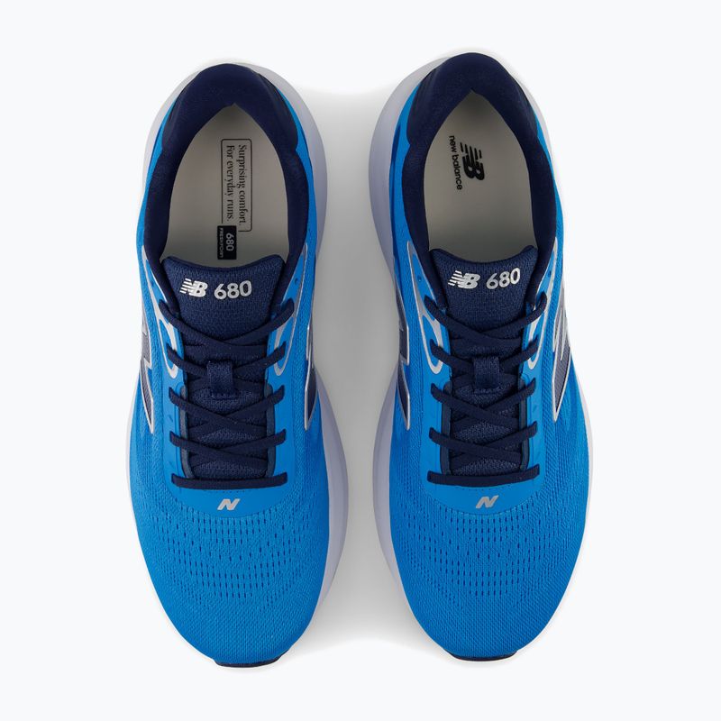 Pánske bežecké topánky New Balance Fresh Foam 680's V9 altitude/nb navy 4