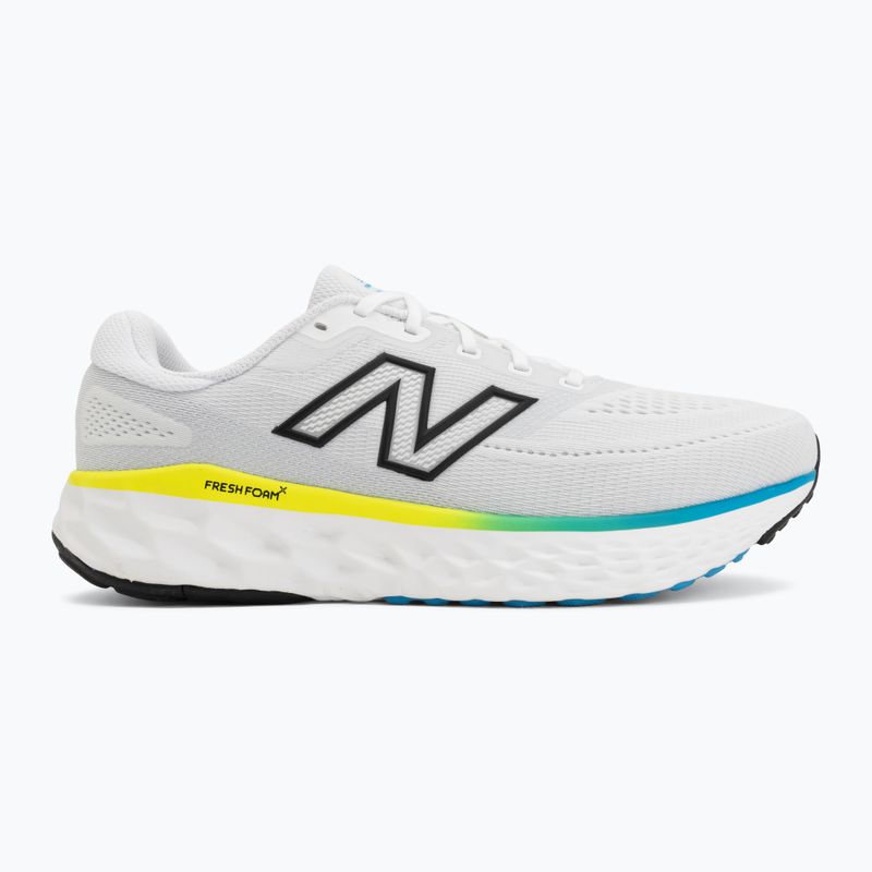 Pánske bežecké topánky New Balance Fresh Foam Evoz V4 white/black/altitude 2