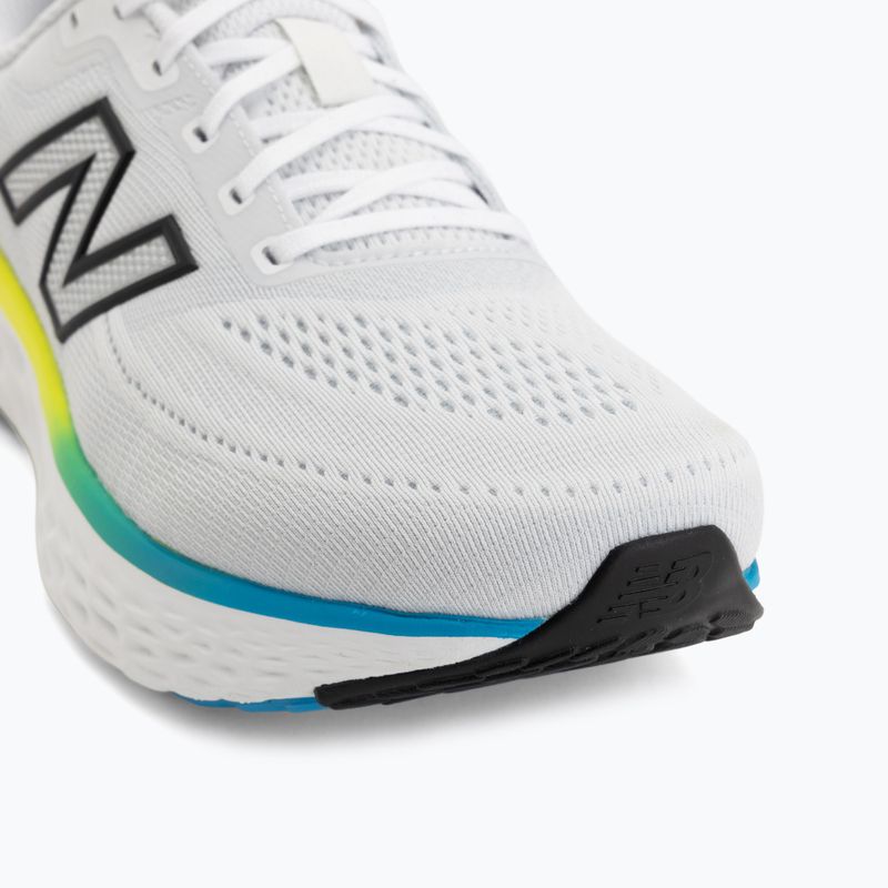 Pánske bežecké topánky New Balance Fresh Foam Evoz V4 white/black/altitude 7