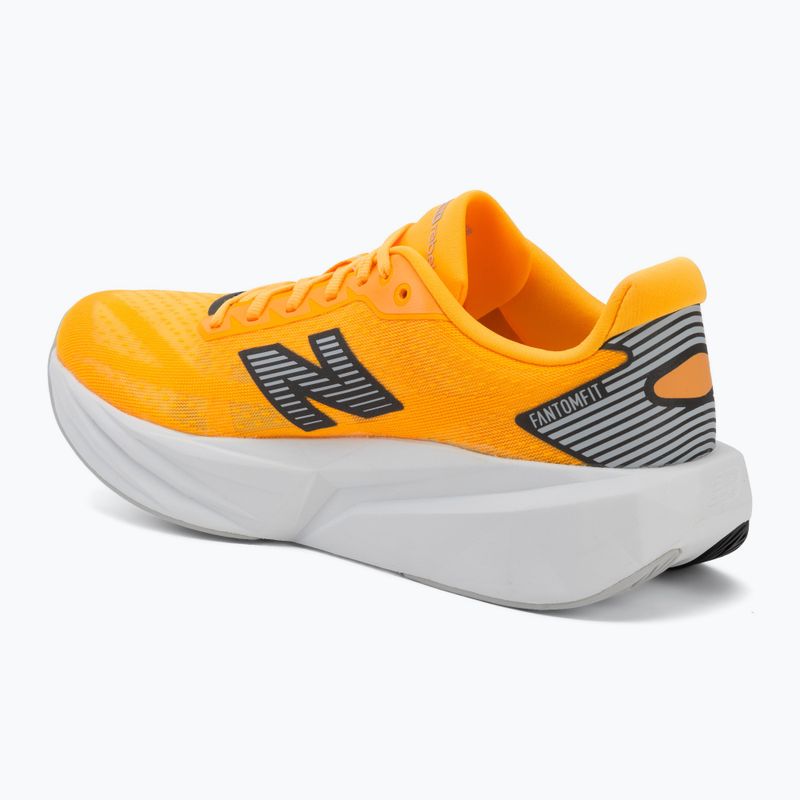 Pánske bežecké topánky New Balance FuelCell Rebel V5 satsuma orange/grey matter 3