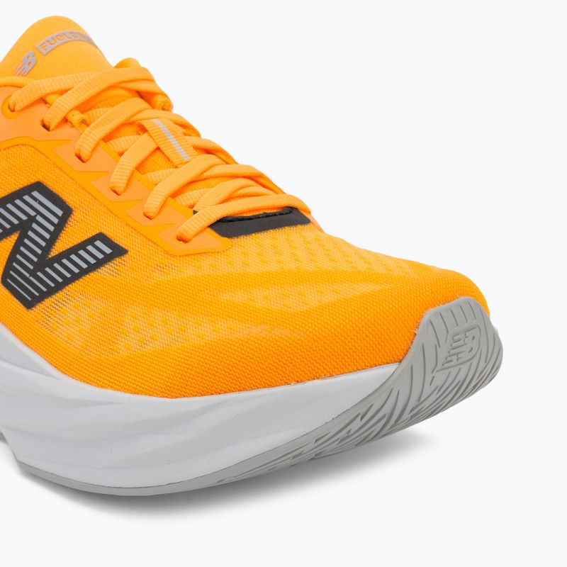 Pánske bežecké topánky New Balance FuelCell Rebel V5 satsuma orange/grey matter 7
