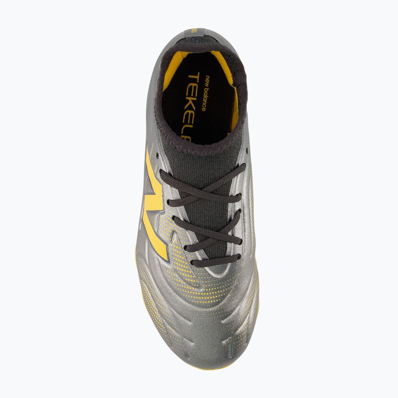 Detské kopačky New Balance Tekela Team V5 FG harbor grey/black cement 4