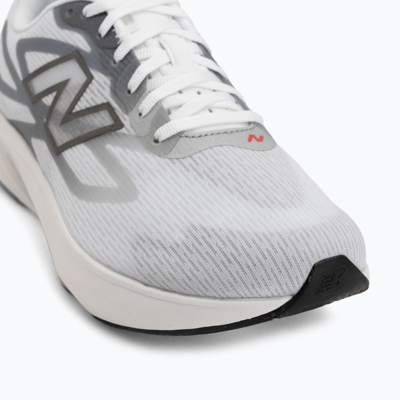 Pánske bežecké topánky New Balance FuelCell Flite-R V1 white/slate grey/neo flame 7