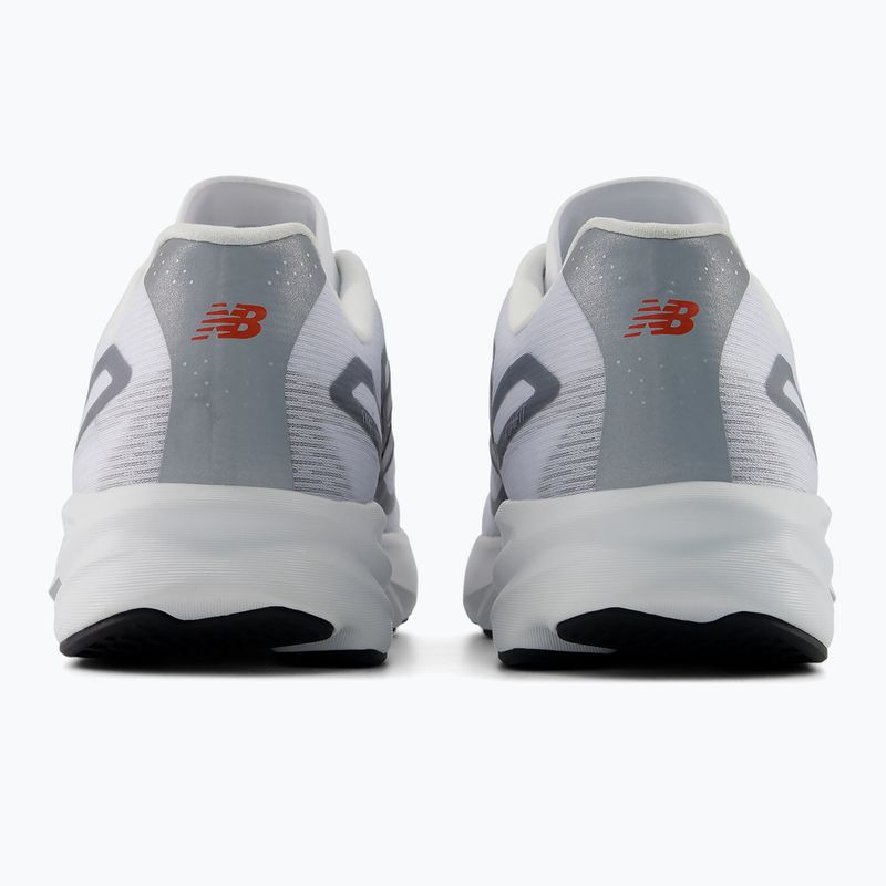 Pánske bežecké topánky New Balance FuelCell Flite-R V1 white/slate grey/neo flame 5