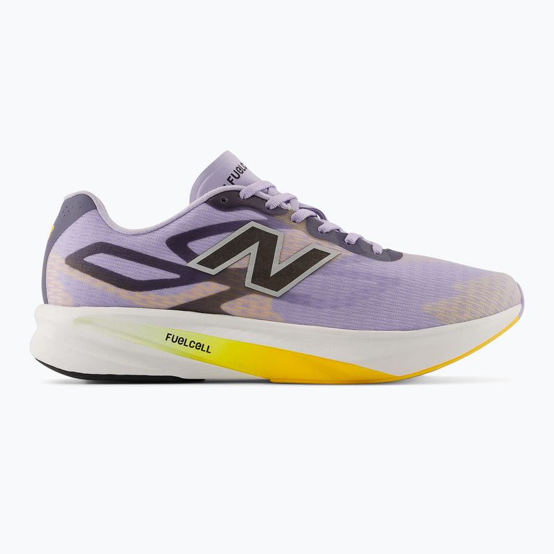 Pánske bežecké topánky New Balance FuelCell Flite-R V1 smoked violet/satsuma orange/meteorite 2