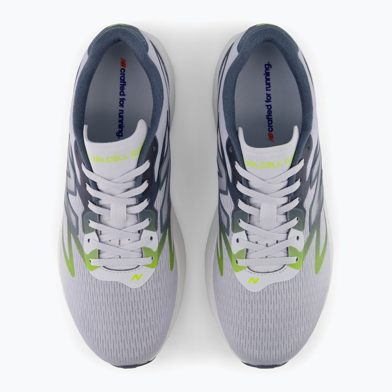 Pánske bežecké topánky New Balance FuelCell Flite-R V1 fresh air/shadow blue/alkaline green 7