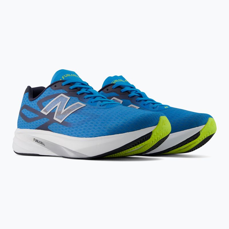 Pánske bežecké topánky New Balance FuelCell Flite-R V1 altitude/dark night/alkaline green 4