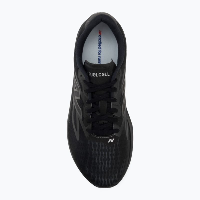 Pánske bežecké topánky New Balance FuelCell Flite-R V1 black/black cement/bright mint 5