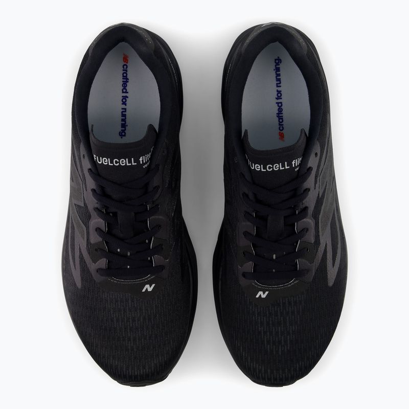 Pánske bežecké topánky New Balance FuelCell Flite-R V1 black/black cement/bright mint 7