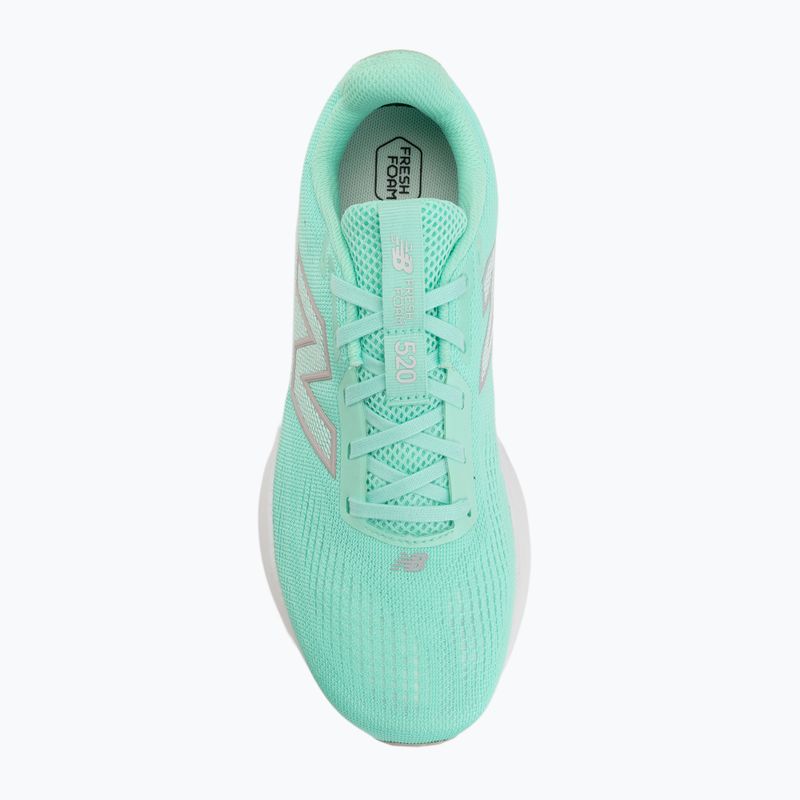 Dámske bežecké topánky New Balance Fresh Foam 520's V9 green 5
