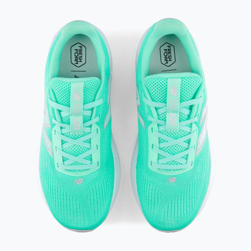 Dámske bežecké topánky New Balance Fresh Foam 520's V9 green 5