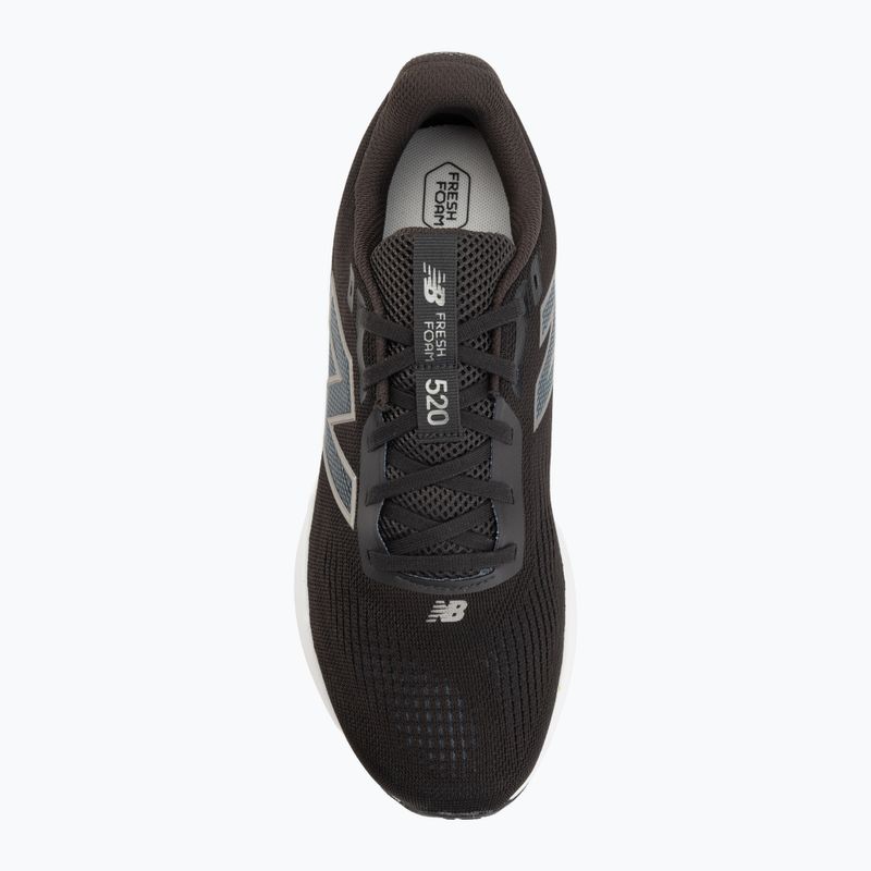 Pánske bežecké topánky New Balance Fresh Foam 520's V9 black/shadow blue/dark silver metallic 5
