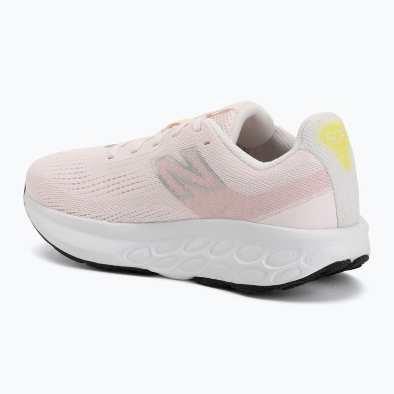Dámske bežecké topánky New Balance Fresh Foam 520's V9 pink salt/pink granite/silver metallic 3