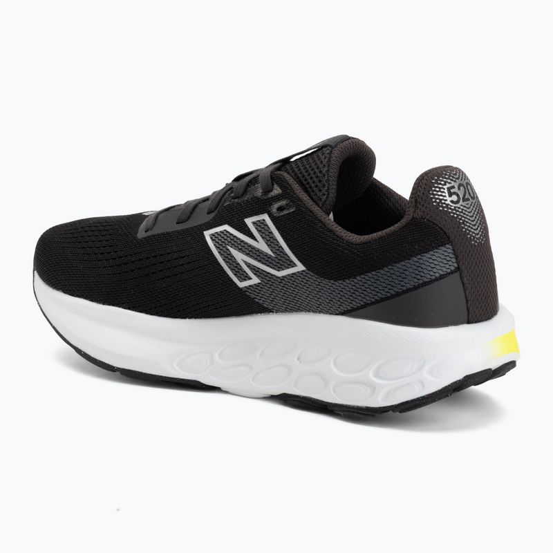 Dámske bežecké topánky New Balance Fresh Foam 520's V9 black cement/dark silver metallic/pink salt 3