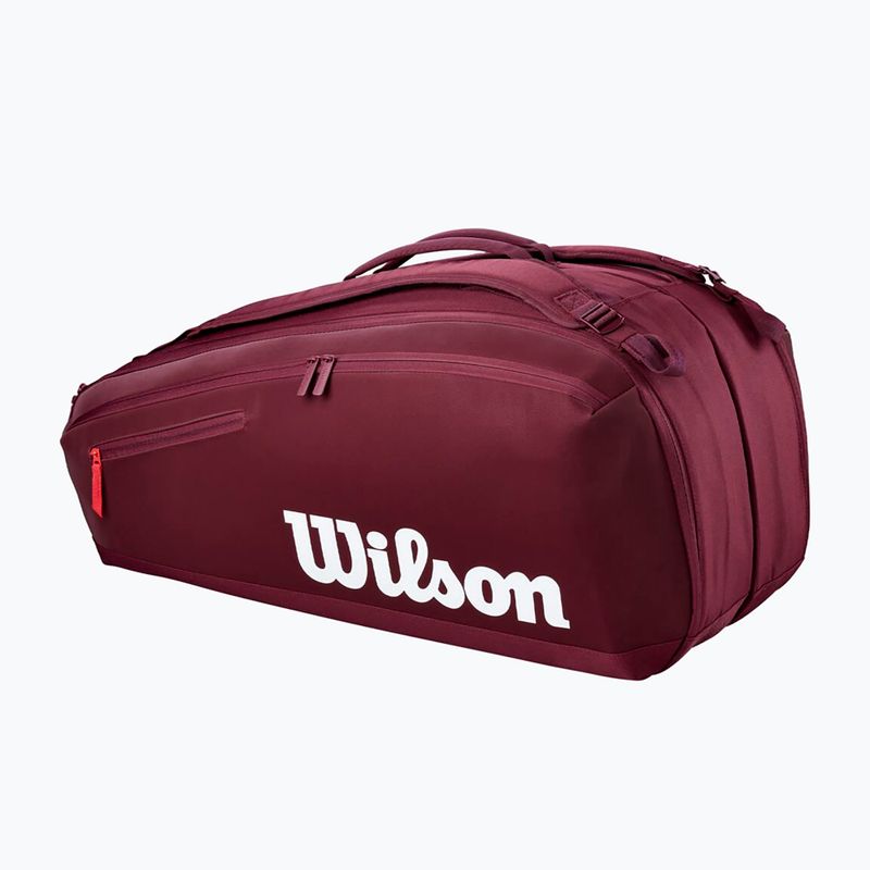 Tenisová taška Wilson Defyer Racket Bag 9Pk V1 red 2