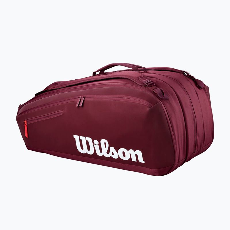Tenisová taška Wilson Defyer Racket Bag 15Pk V1 red 2