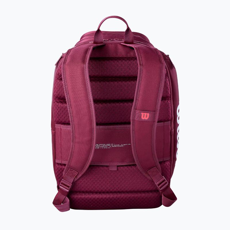 Tenisový batoh pre deti Wilson Defyer Tennis Backpack V1 red 2