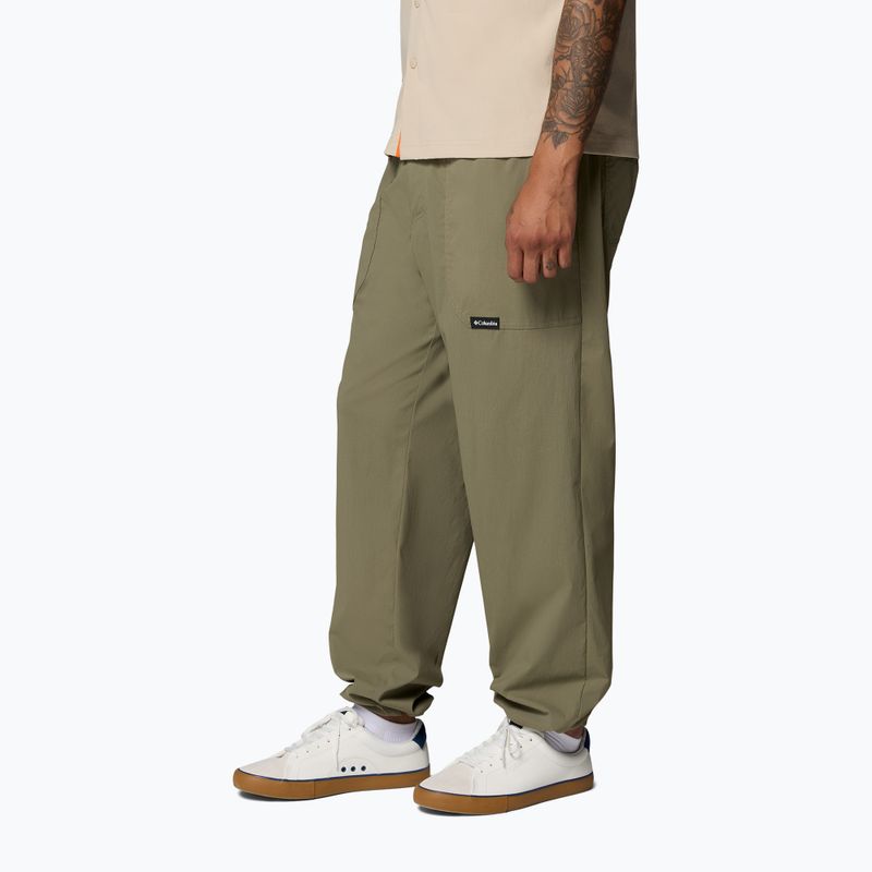 Pánske trekingové nohavice Columbia Landroamer Scout stone green 4