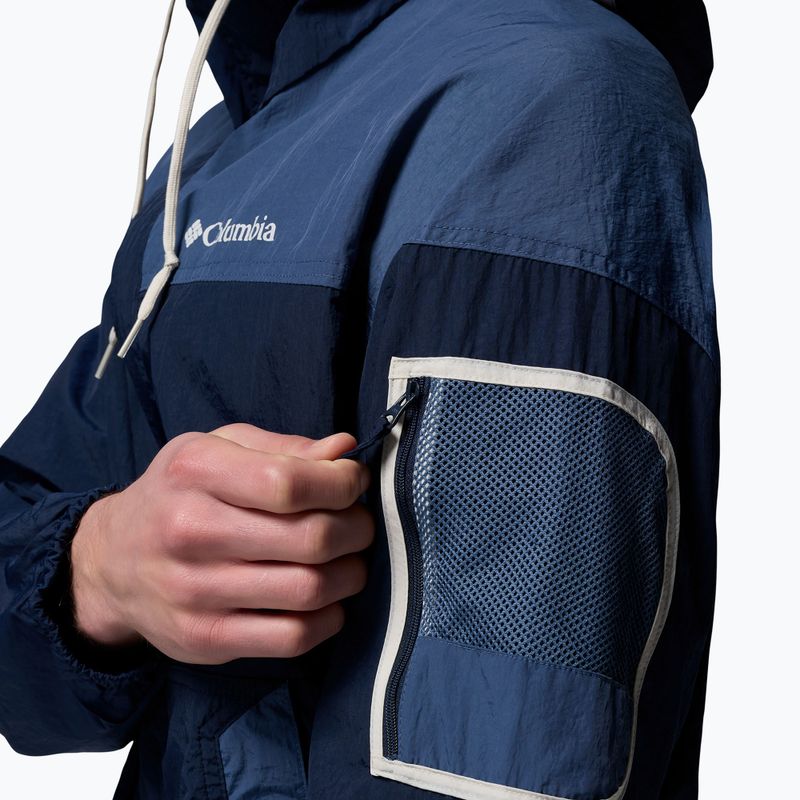 Pánska vetrovka Columbia Challenger II Windbreaker collegiate navy/dark mountain 8