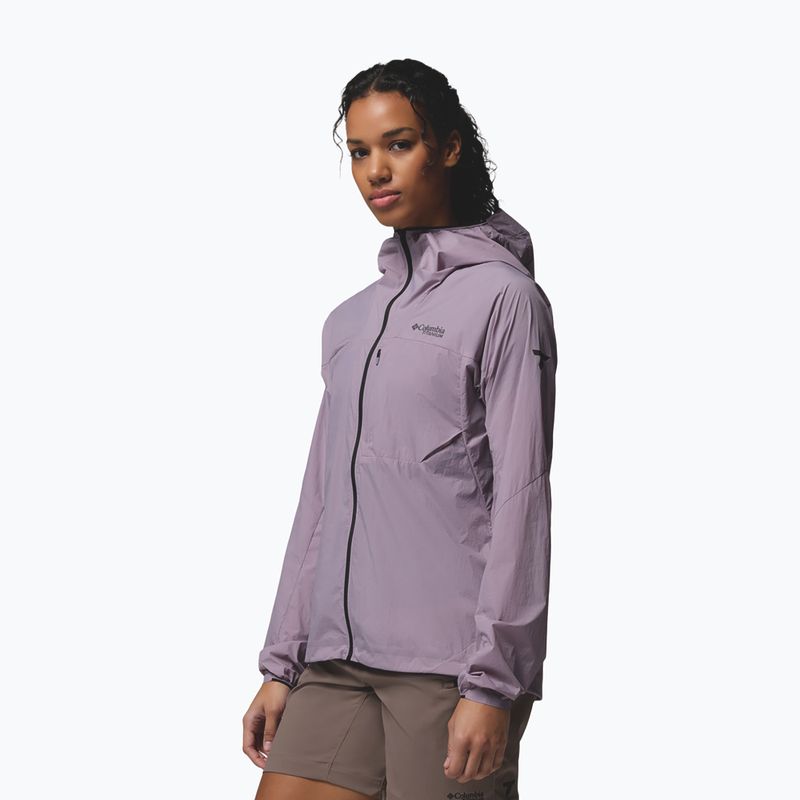 Dámska vetrovka Columbia Khyex Pro Wind shale purple 4