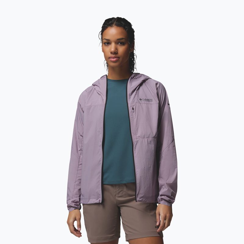 Dámska vetrovka Columbia Khyex Pro Wind shale purple 5