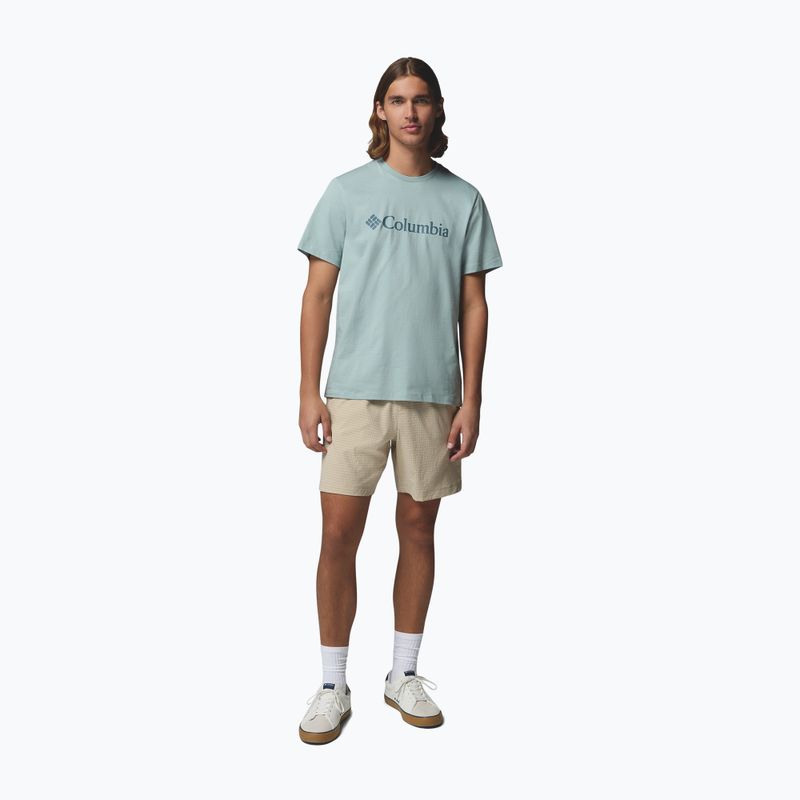 Pánske tričko Columbia CSC Basic Logo Tee crushed blue/gem columbia 2