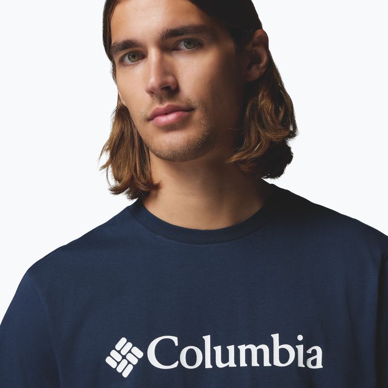 Pánske tričko Columbia CSC Basic Logo Tee collegiate navy/gem columbia 5