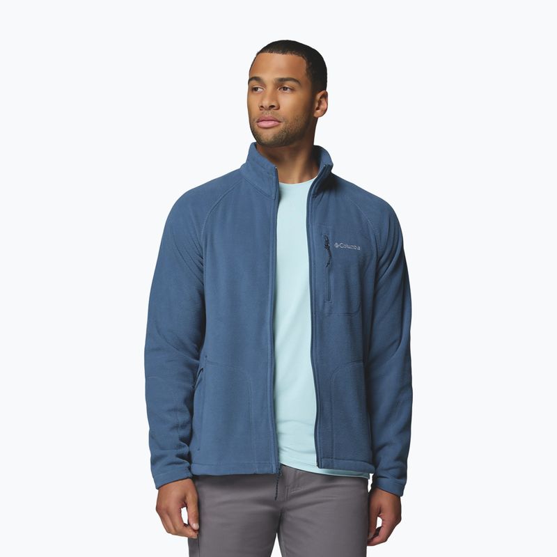 Pánska fleecová mikina Columbia Fast Trek II dark mountain 4