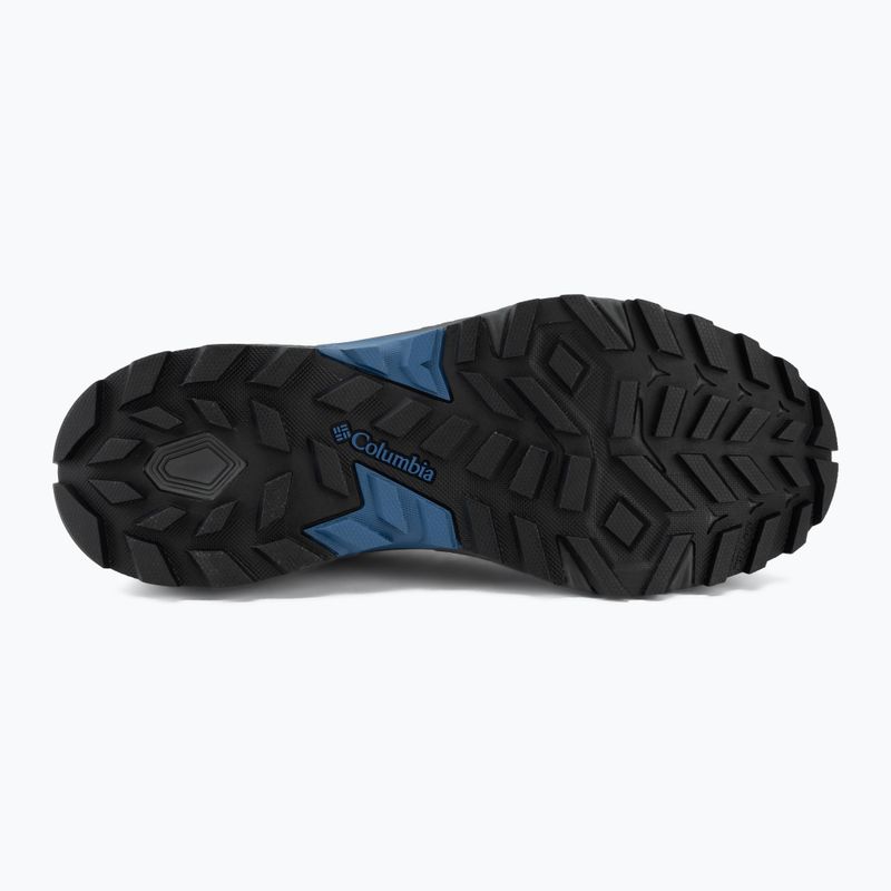Pánske trekingové topánky Columbia Tellurix Peak Waterproof black/mountain blue 4