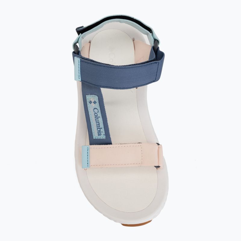 Dámske sandále Columbia Konos Globetrot blue dusk/peach quartz 5