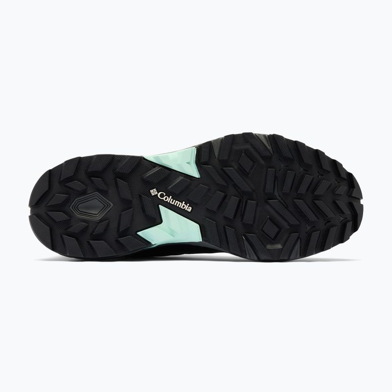 Dámske trekingové topánky Columbia Tellurix Peak Waterproof black/sea ice 15