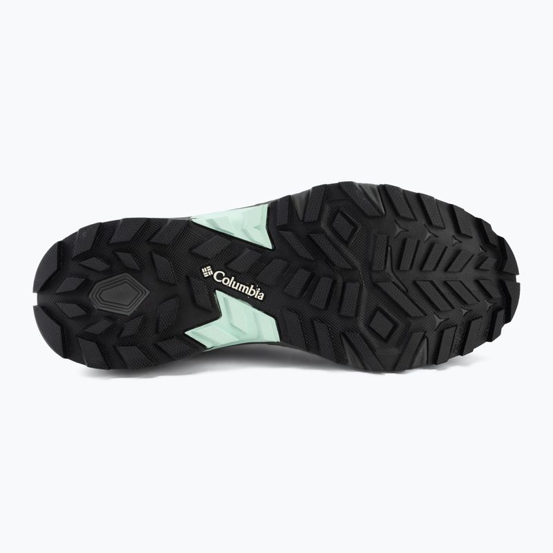 Dámske trekingové topánky Columbia Tellurix Peak Waterproof black/sea ice 4