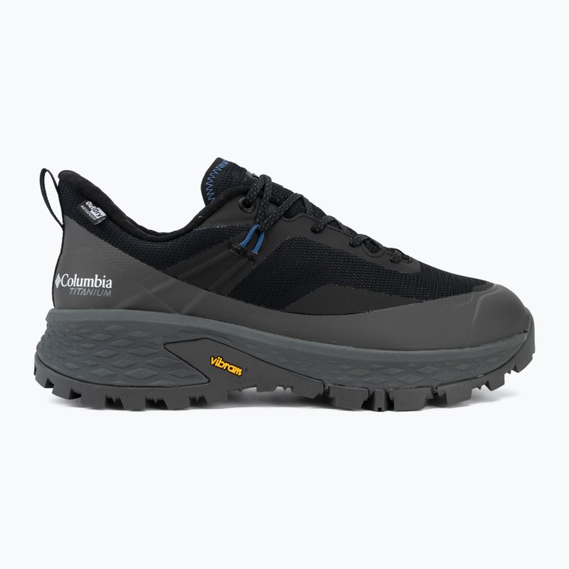 Pánske trekingové topánky Columbia Tellurix Titanum Outdry black/mountain blue 2