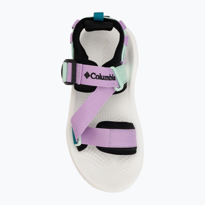 Dámske sandále Columbia Konos Elevate Strap black/sea ice 5